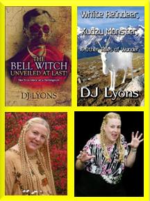 Debbie Dunn aka DJ Lyons with both published books